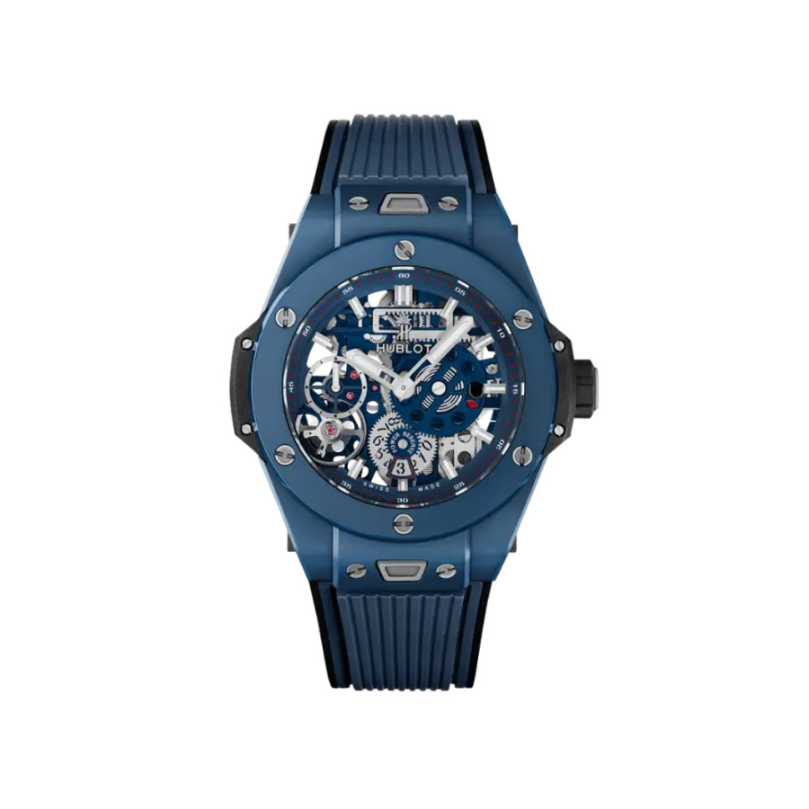 Hublot Big Bang Meca-10 Ceramic Blue 45mm, Ref# 414.EX.5123.RX