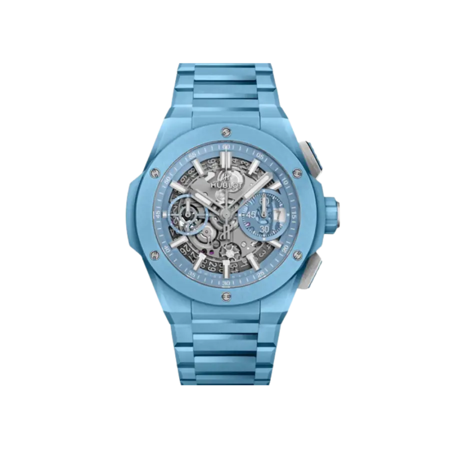 Hublot Big Bang INTEGRATED SKY BLUE CERAMIC Ref# 451.EX.5120.EX