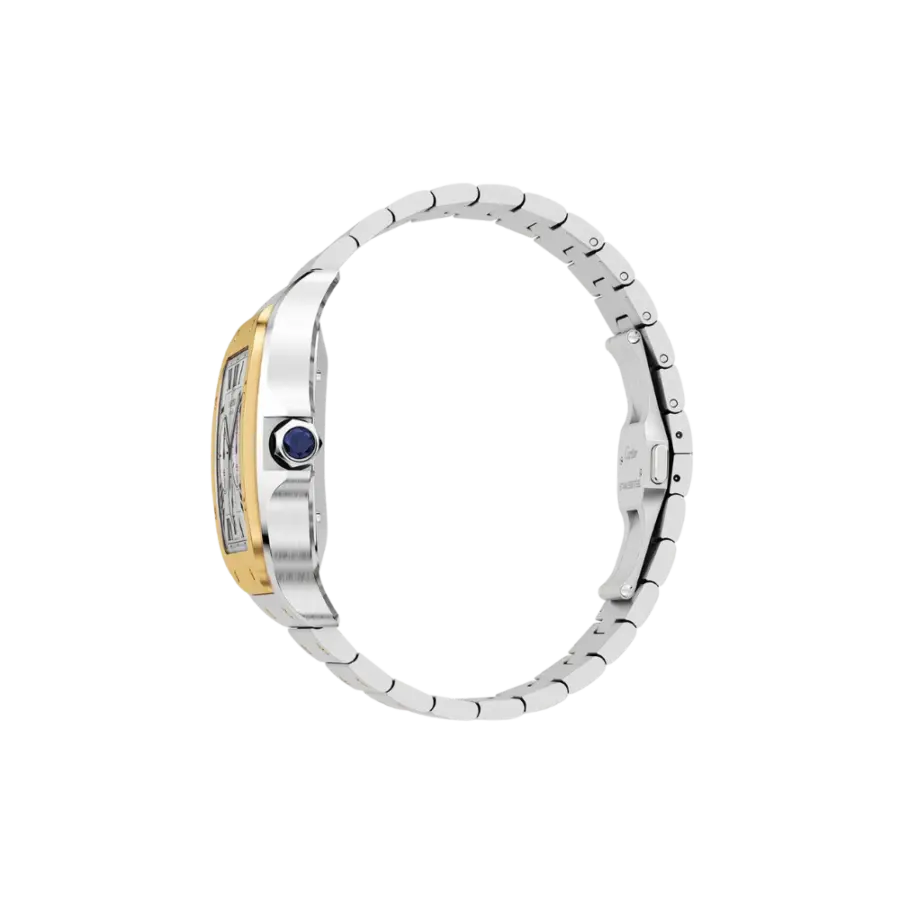 Santos de Cartier XL Chronograph Steel/Gold - Image 4