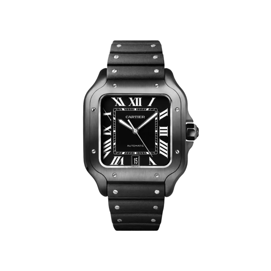 Santos de Cartier Large ADLC Black