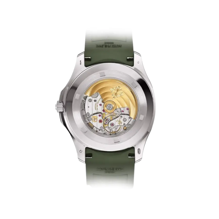 Patek Philippe Aquanaut Jumbo Date, Sweep Seconds, 18k White Gold, 42,2 mm, Ref# 5168G-010 - Image 4