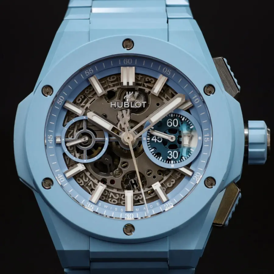 Hublot Big Bang INTEGRATED SKY BLUE CERAMIC Ref# 451.EX.5120.EX - Image 2