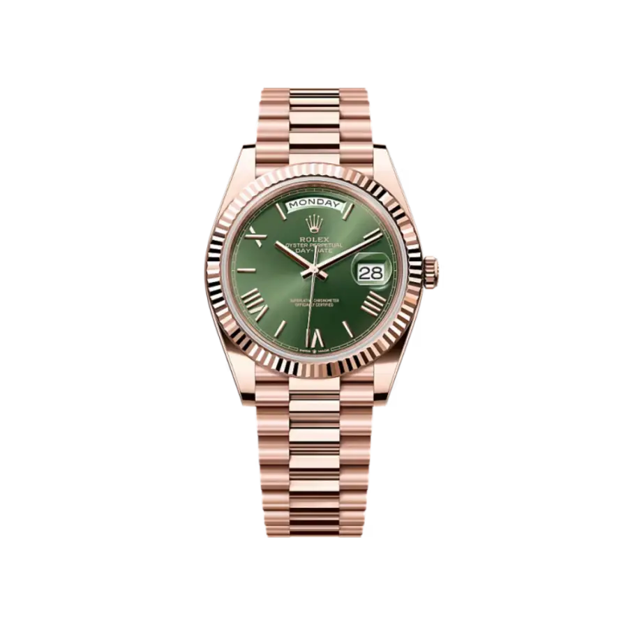 Rolex Day-Date 40 Everose gold Ref# 228235-0025
