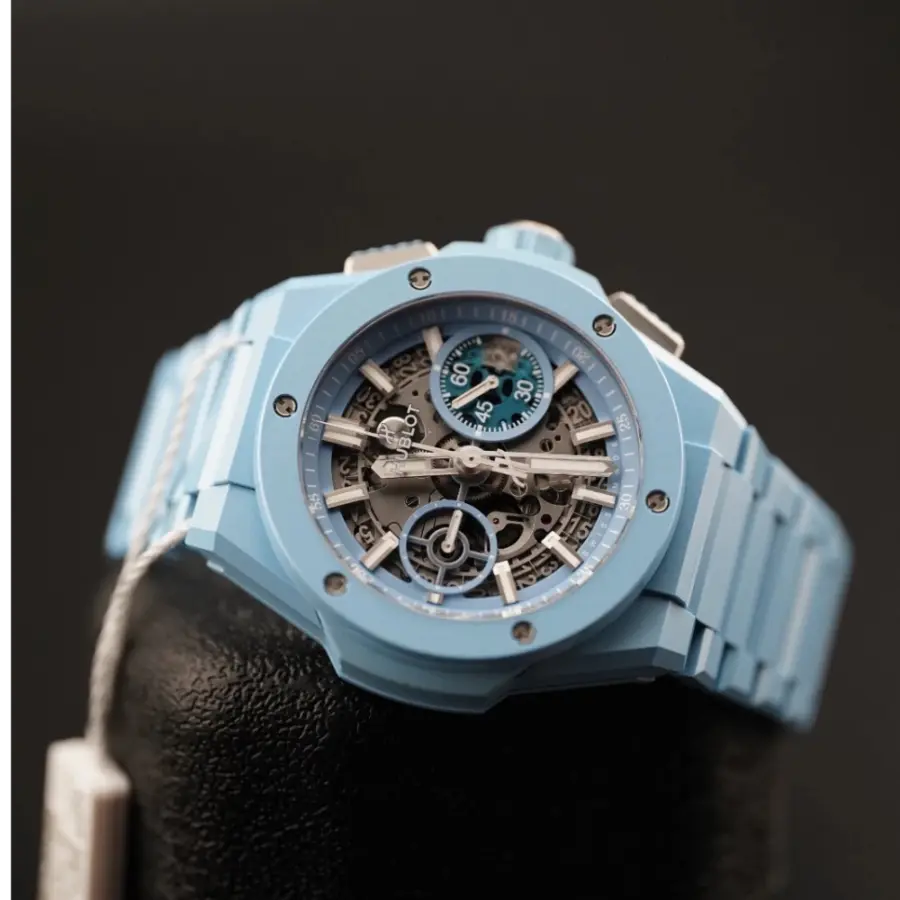 Hublot Big Bang INTEGRATED SKY BLUE CERAMIC Ref# 451.EX.5120.EX - Image 3