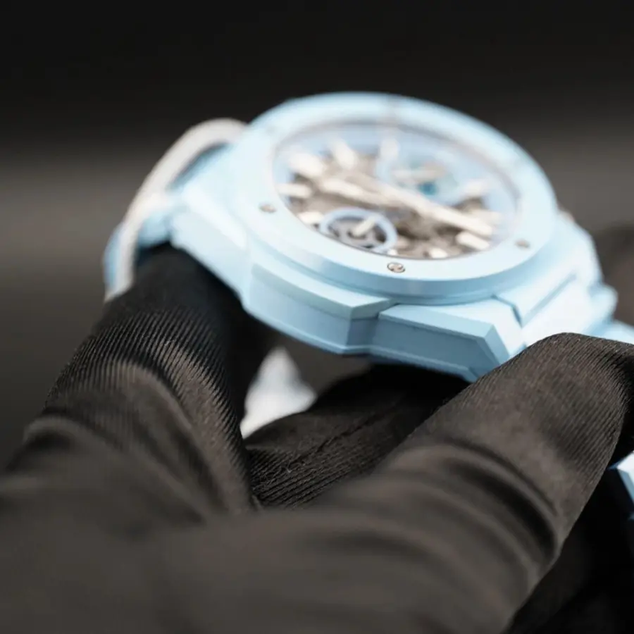 Hublot Big Bang INTEGRATED SKY BLUE CERAMIC Ref# 451.EX.5120.EX - Image 5