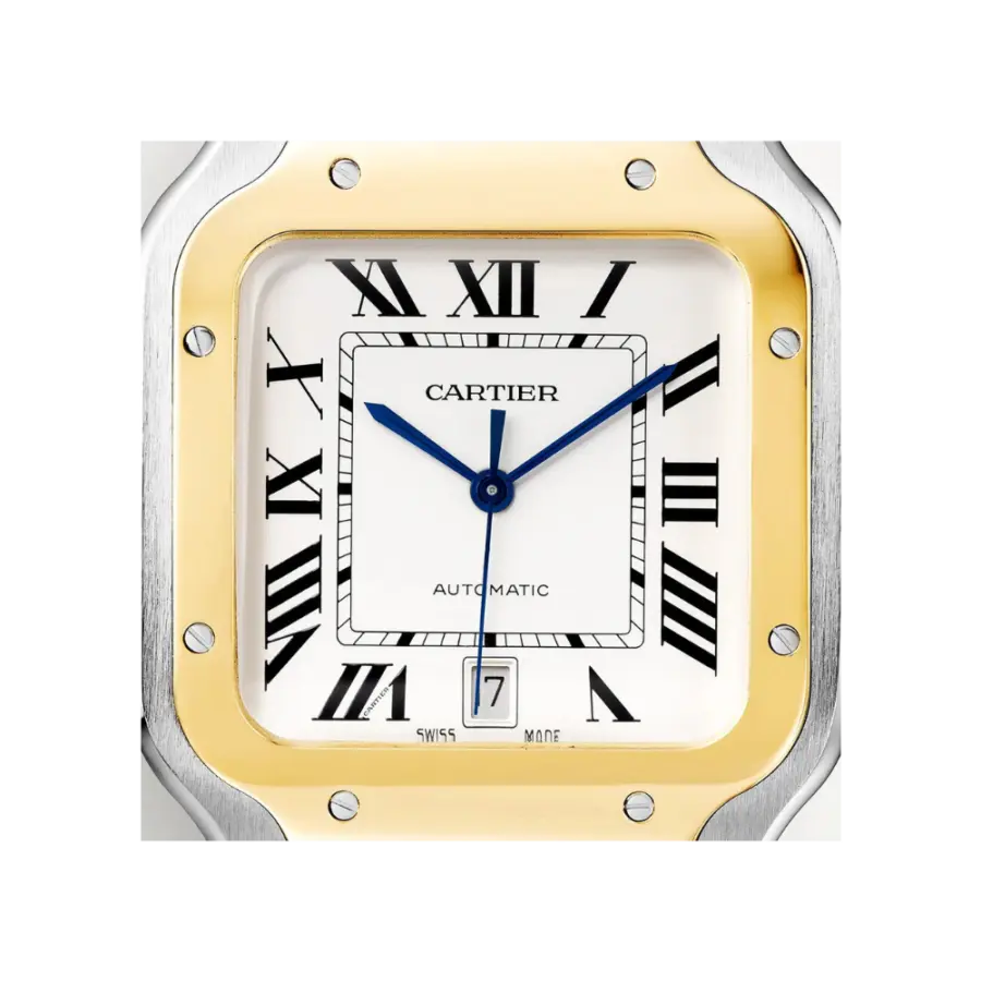 Santos de Cartier Large Bracelet/Strap Watch - Image 2