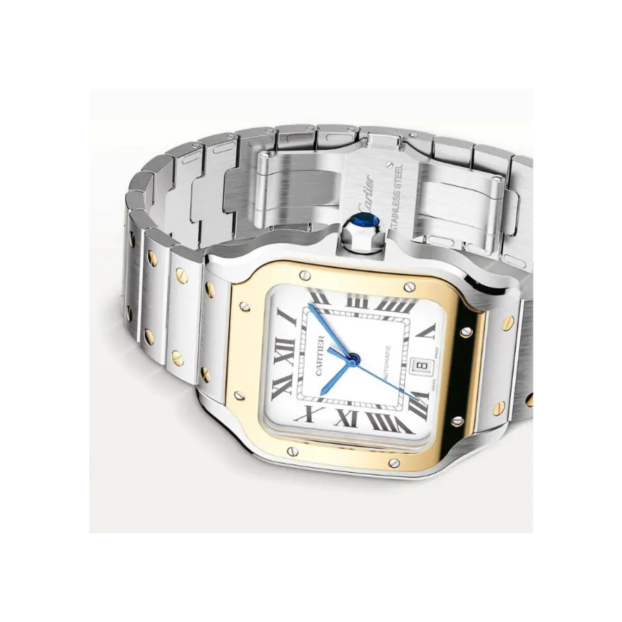Santos de Cartier Large Bracelet/Strap Watch - Image 3