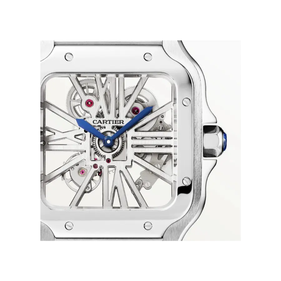 Santos de Cartier Large Bracelet/Strap Watch - Image 2