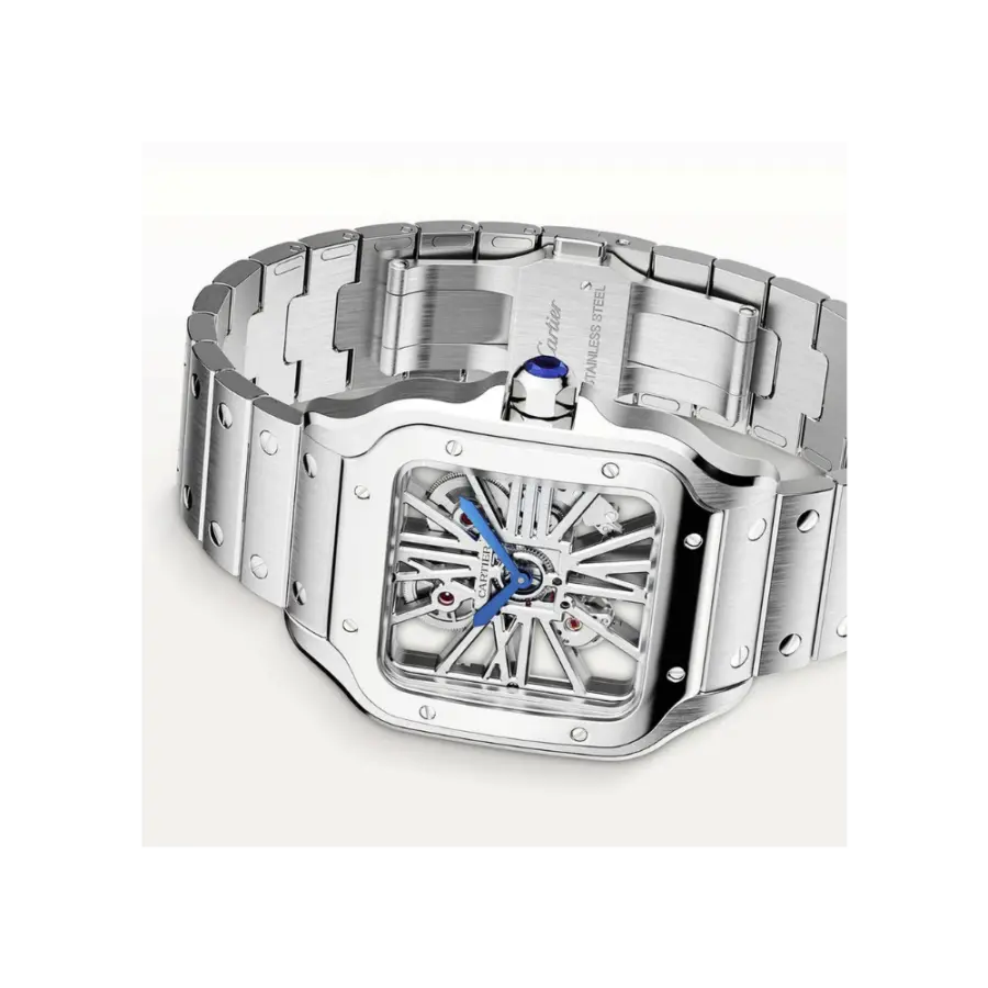 Santos de Cartier Large Bracelet/Strap Watch - Image 3