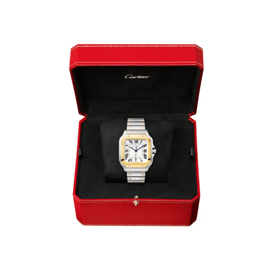Santos de Cartier Large Bracelet/Strap Watch - Image 6
