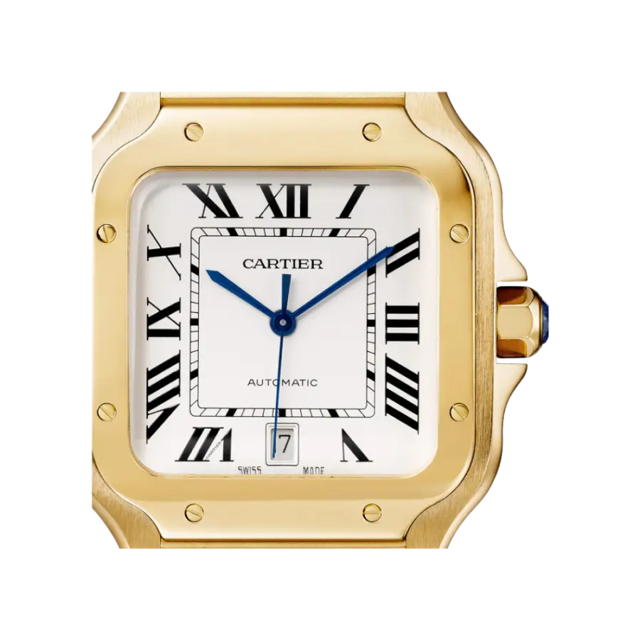 Santos de Cartier Large Yellow Gold – Brown Dial - Image 2