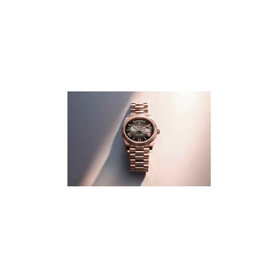 Rolex Day-Date 40 Everose gold Ref# 228235-0025 - Image 6