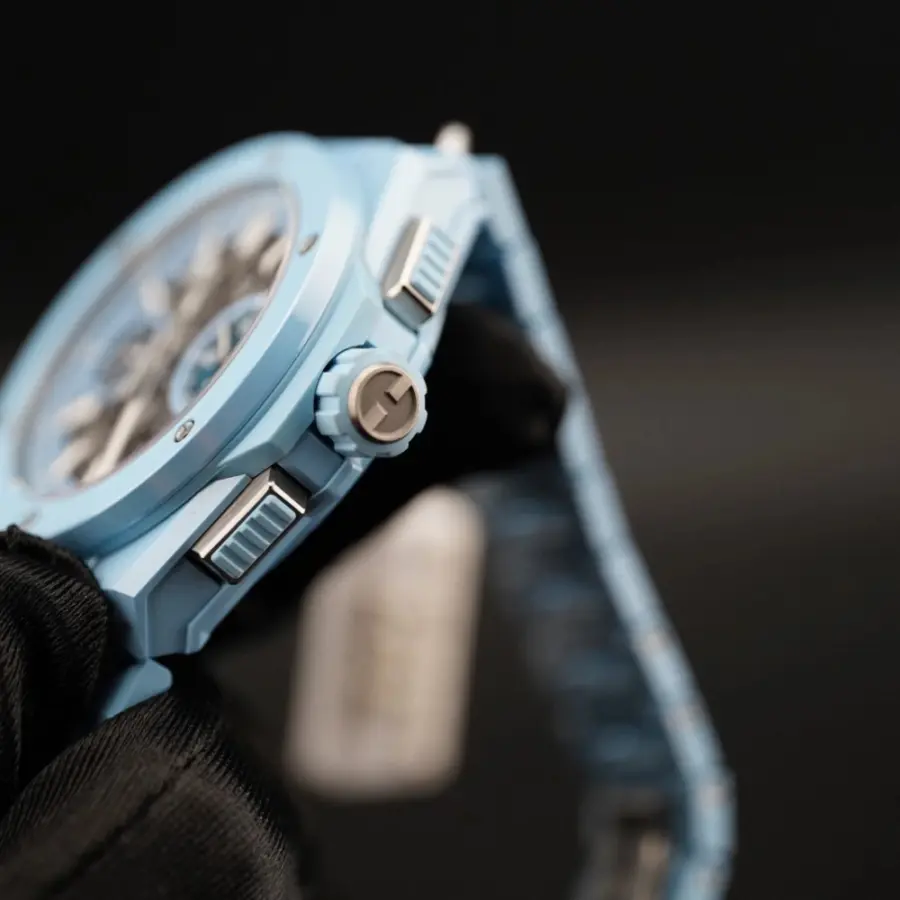 Hublot Big Bang INTEGRATED SKY BLUE CERAMIC Ref# 451.EX.5120.EX - Image 4