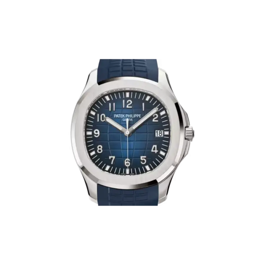 Patek Philippe Aquanaut Blue Dial 18K White Gold Men’s Watch 5168G-001 - Image 8