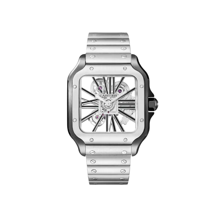 Santos de Cartier Large Skeleton ADLC