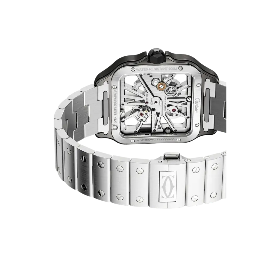 Santos de Cartier Large Skeleton ADLC - Image 5