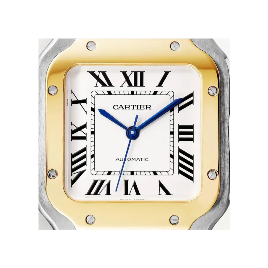 Santos de Cartier Medium Bracelet/Strap Watch - Image 2