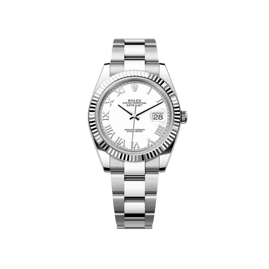 Rolex Datejust M126334-0023 41 Oyster White Gold