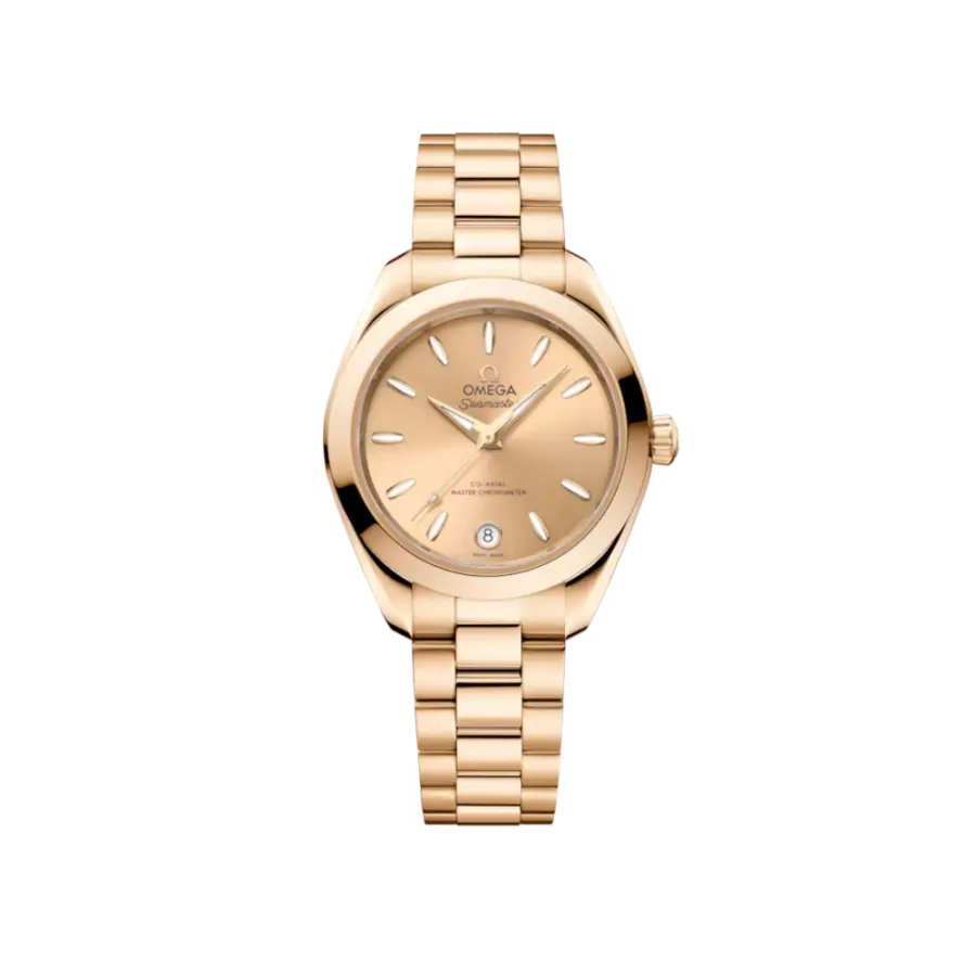 Seamaster Aqua Terra 150M 30 mm, Moonshine™ gold on Moonshine™ gold Ref. 220.50.30.20.08.001
