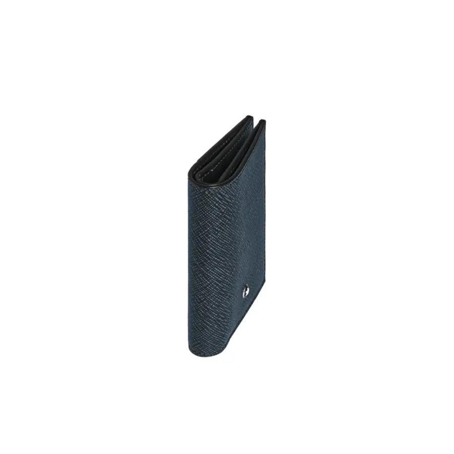 Montblanc Sartorial Mini Wallet 4cc – Tweed Blue - Image 3