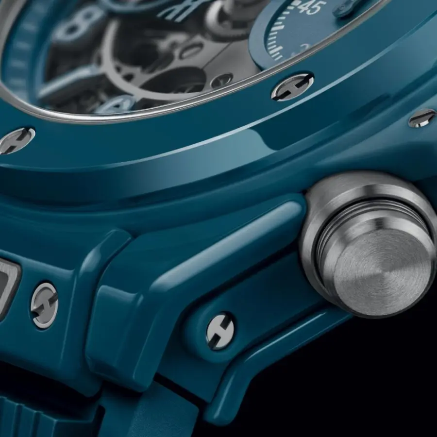 Big Bang Unico Petrol Blue Ceramic Ref. 441.ES.5121.RX - Image 5