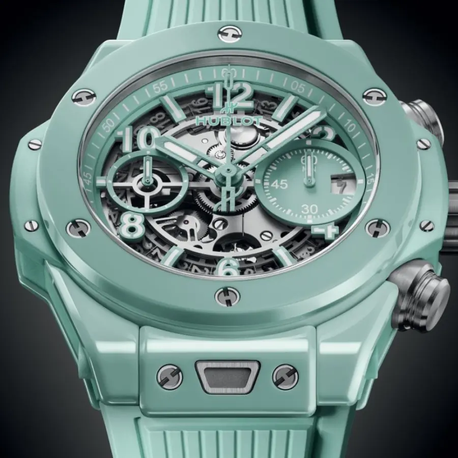 Big Bang Unico Mint Green Ceramic Ref. 441.GS.5221.RX - Image 5