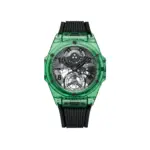 Hublot Big Bang Tourbillon Automatic SAXEM 44mm – Green Case, Skeleton Dial